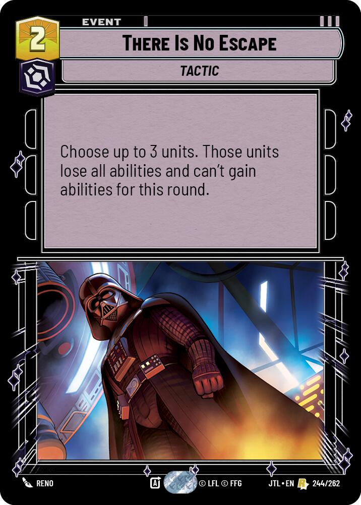 There Is No Escape (244/262) (244/262) [Jump to Lightspeed] | Jomio and Rueliete's Cards and Comics