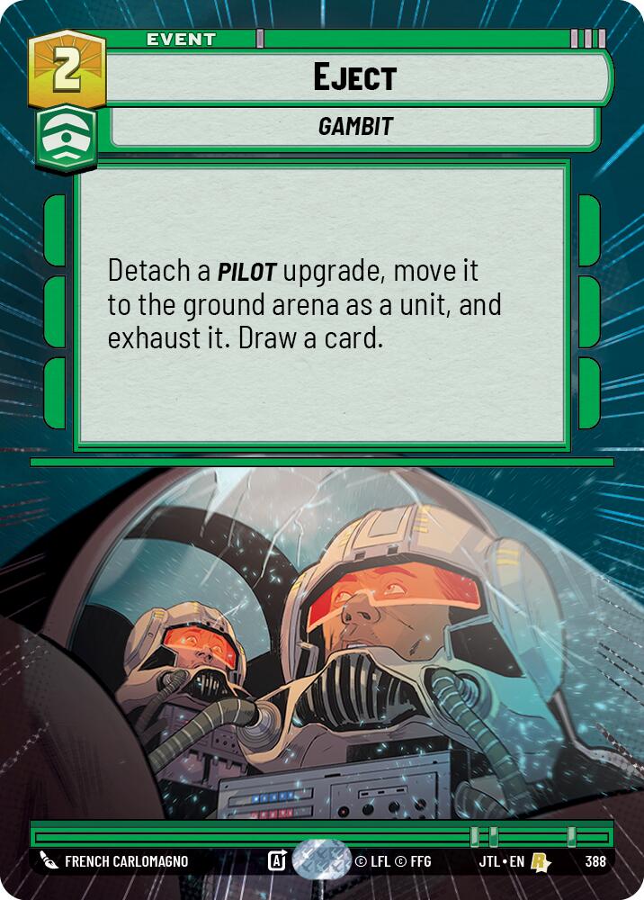 Eject (388) (Hyperspace) (388) [Jump to Lightspeed] | Jomio and Rueliete's Cards and Comics