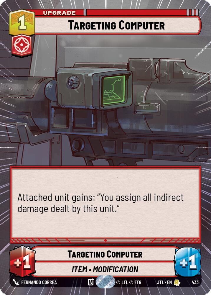 Targeting Computer (433) (Hyperspace) (433) [Jump to Lightspeed] | Jomio and Rueliete's Cards and Comics