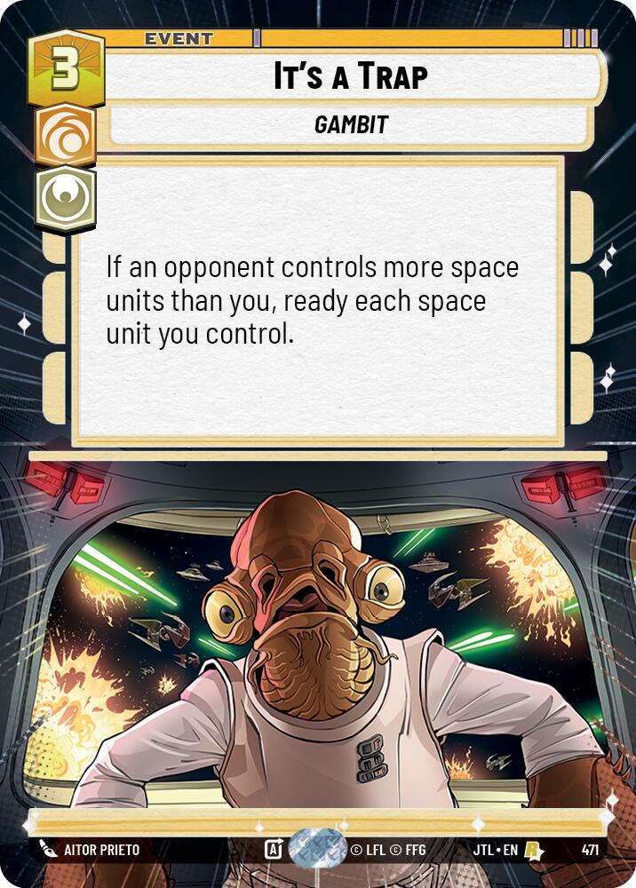 It's a Trap (471) (Hyperspace) (471) [Jump to Lightspeed] | Jomio and Rueliete's Cards and Comics