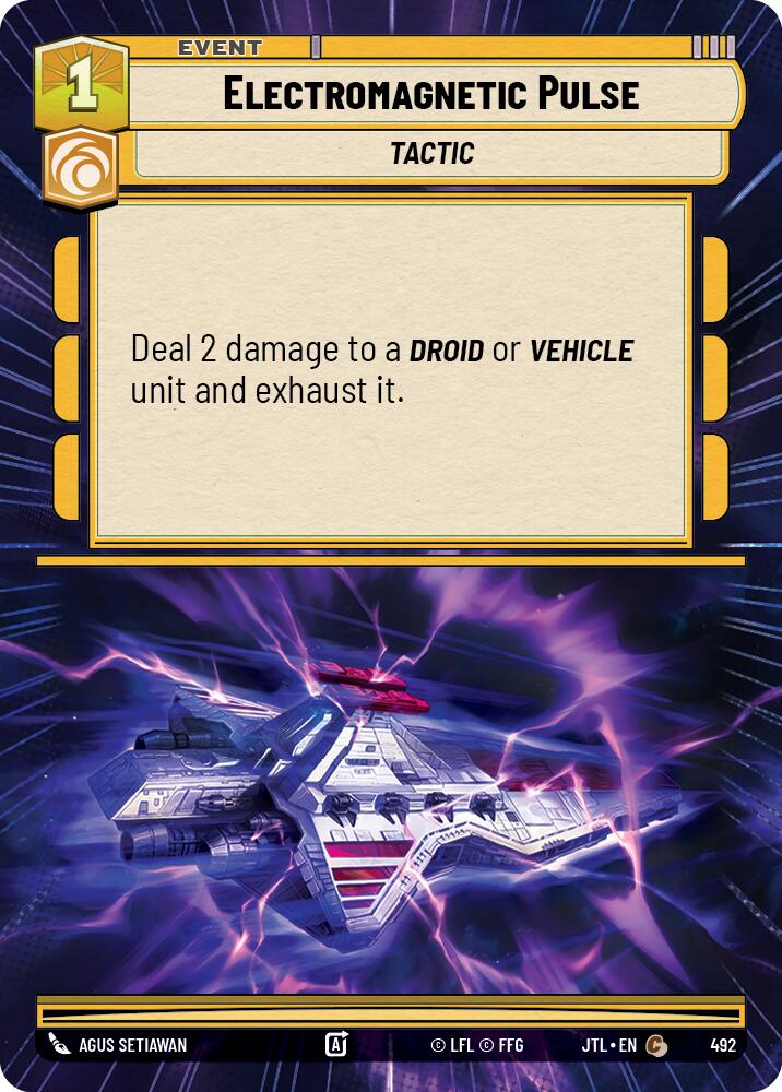 Electromagnetic Pulse (492) (Hyperspace) (492) [Jump to Lightspeed] | Jomio and Rueliete's Cards and Comics