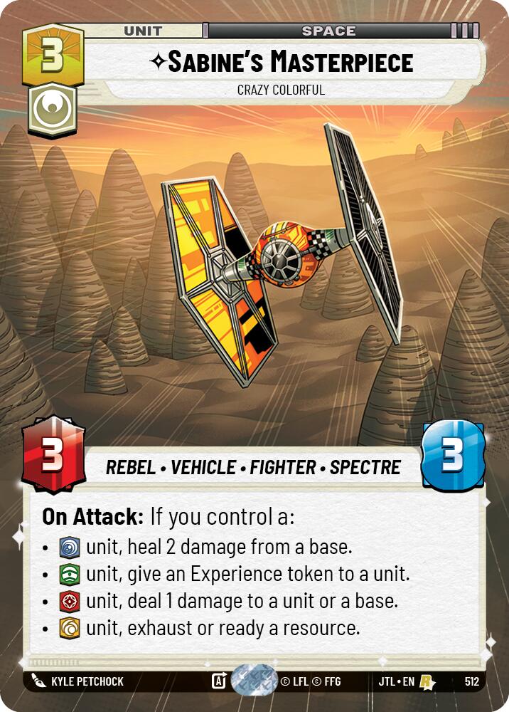 Sabine's Masterpiece - Crazy Colorful (512) (Hyperspace) (512) [Jump to Lightspeed] | Jomio and Rueliete's Cards and Comics