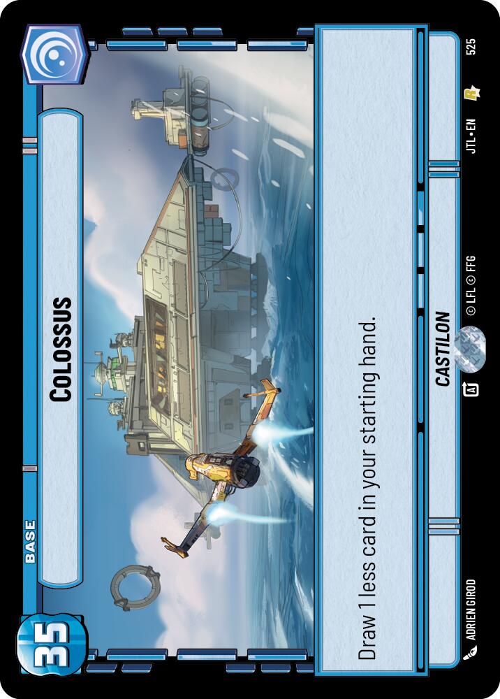 Colossus (525) (525) [Jump to Lightspeed] | Jomio and Rueliete's Cards and Comics