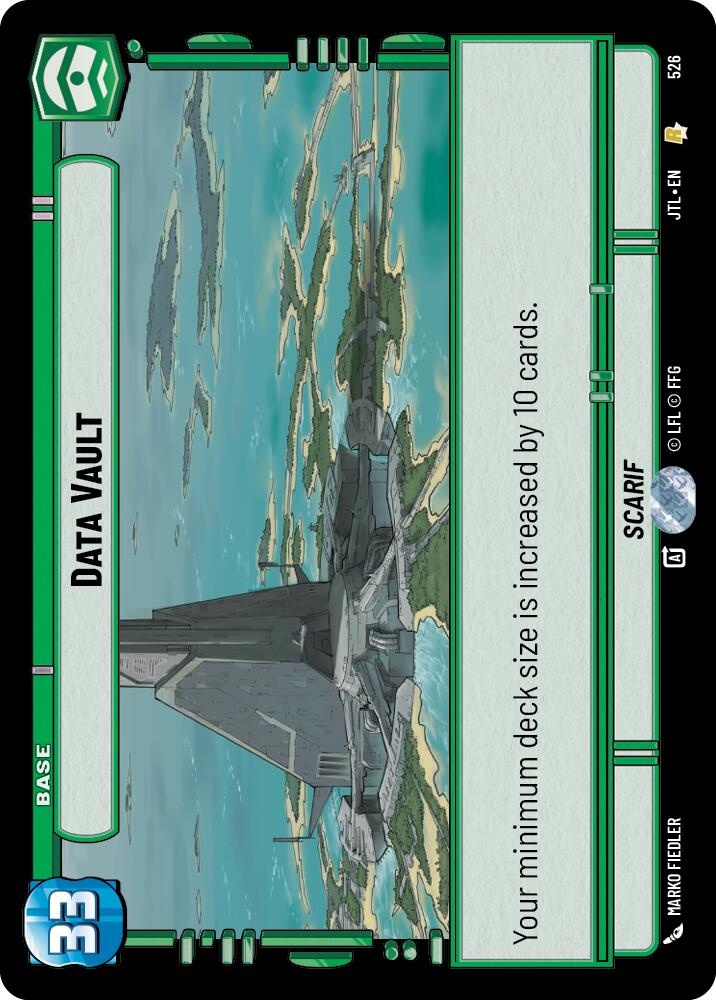 Data Vault (526) (526) [Jump to Lightspeed] | Jomio and Rueliete's Cards and Comics