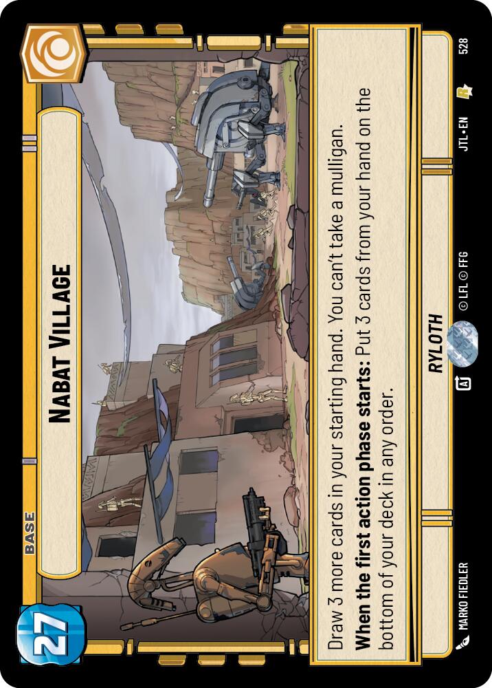 Nabat Village (528) (528) [Jump to Lightspeed] | Jomio and Rueliete's Cards and Comics
