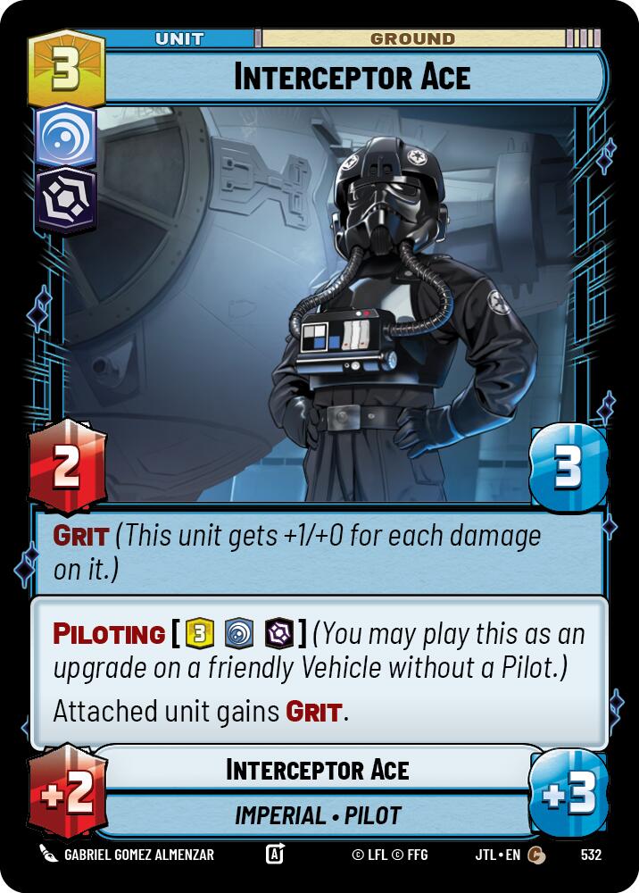 Interceptor Ace (532) (532) [Jump to Lightspeed] | Jomio and Rueliete's Cards and Comics