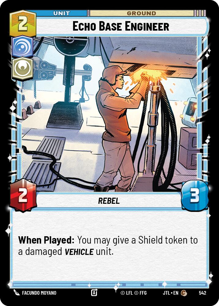 Echo Base Engineer (542) (542) [Jump to Lightspeed] | Jomio and Rueliete's Cards and Comics