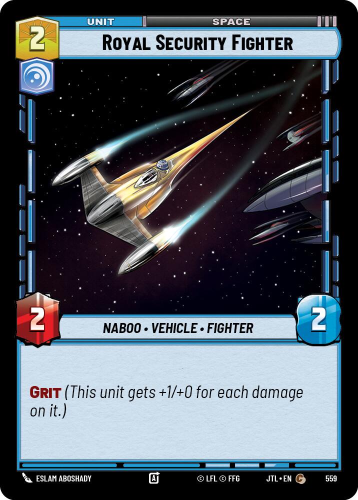 Royal Security Fighter (559) (559) [Jump to Lightspeed] | Jomio and Rueliete's Cards and Comics