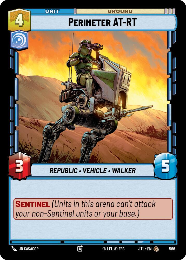 Perimeter AT-RT (566) (566) [Jump to Lightspeed] | Jomio and Rueliete's Cards and Comics