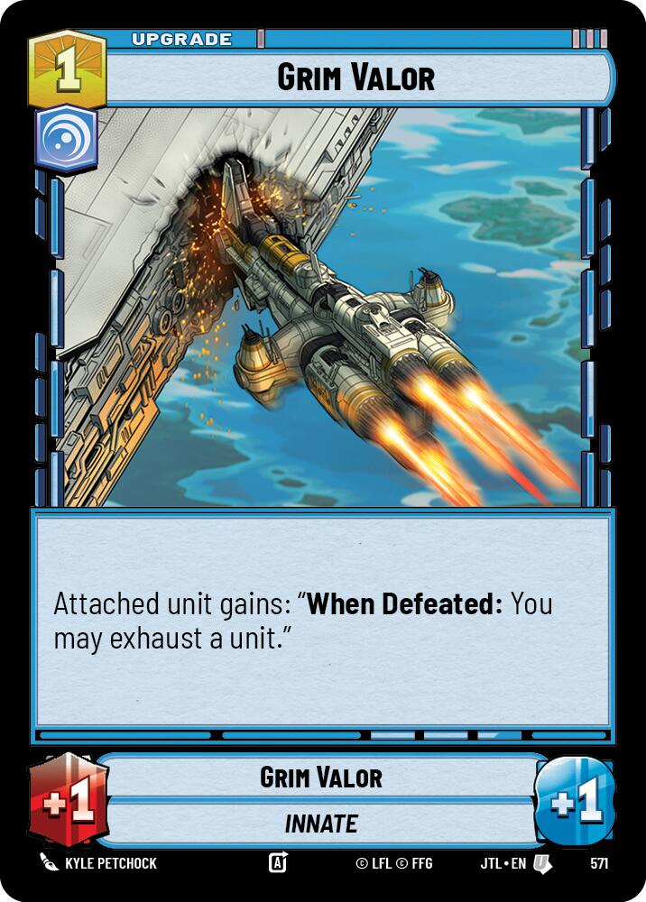 Grim Valor (571) (571) [Jump to Lightspeed] | Jomio and Rueliete's Cards and Comics