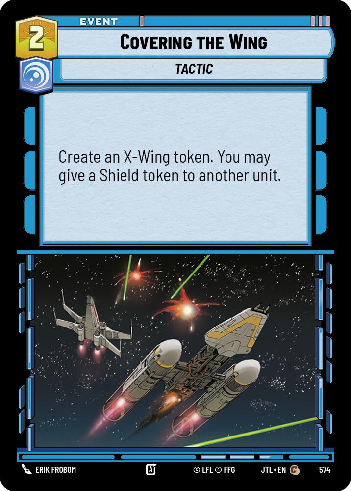 Covering the Wing (574) (574) [Jump to Lightspeed] | Jomio and Rueliete's Cards and Comics