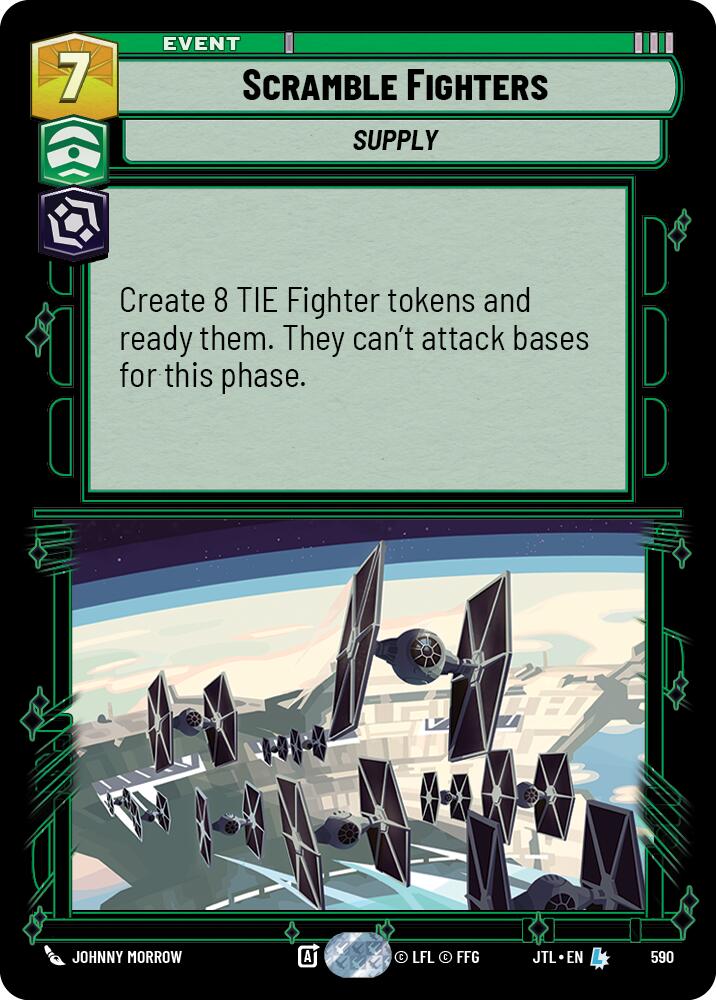 Scramble Fighters (590) (590) [Jump to Lightspeed] | Jomio and Rueliete's Cards and Comics