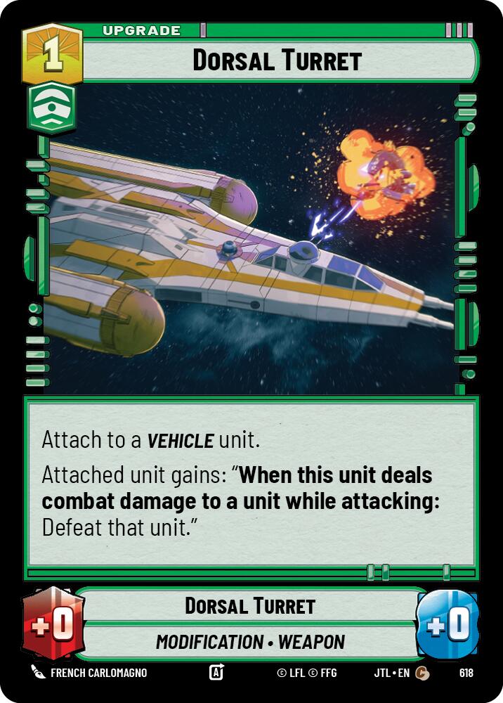 Dorsal Turret (618) (618) [Jump to Lightspeed] | Jomio and Rueliete's Cards and Comics