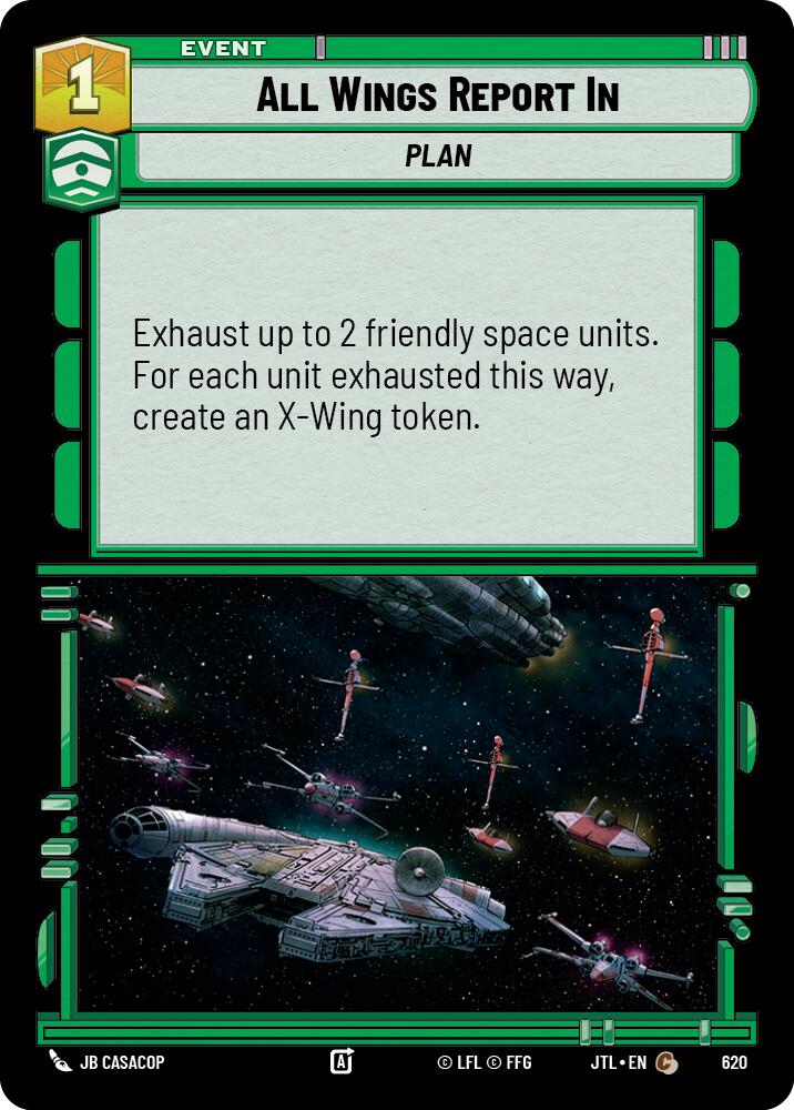 All Wings Report In (620) (620) [Jump to Lightspeed] | Jomio and Rueliete's Cards and Comics