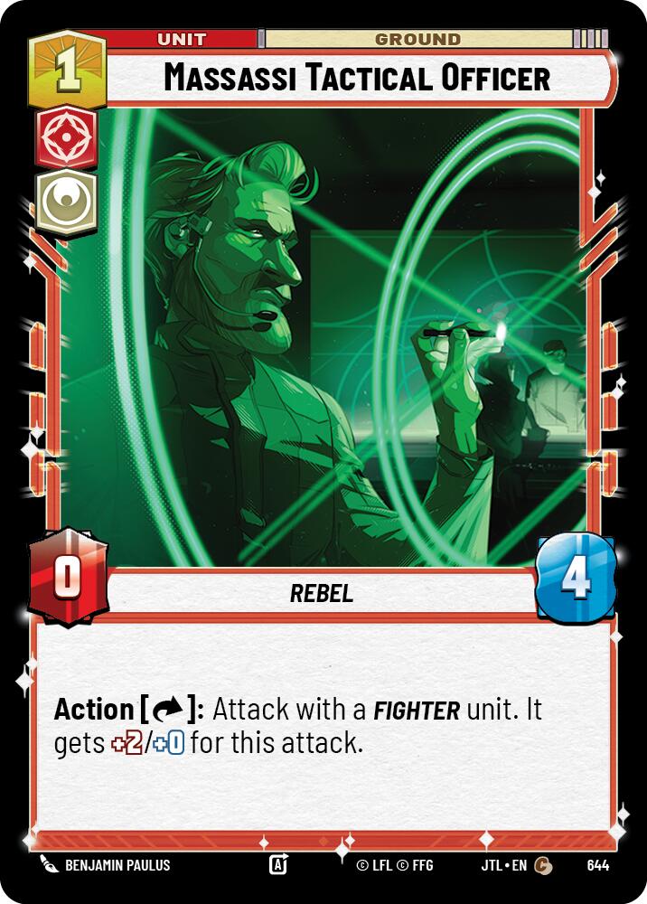 Massassi Tactical Officer (644) (644) [Jump to Lightspeed] | Jomio and Rueliete's Cards and Comics