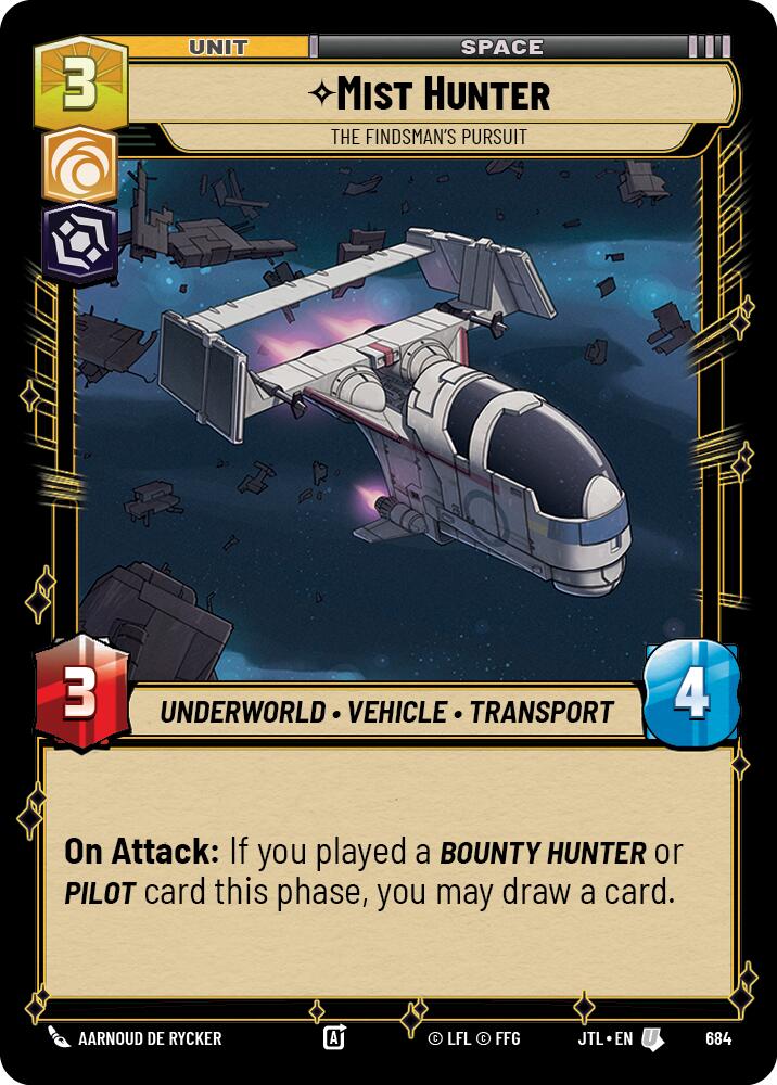 Mist Hunter - The Findsman's Pursuit (684) (684) [Jump to Lightspeed] | Jomio and Rueliete's Cards and Comics