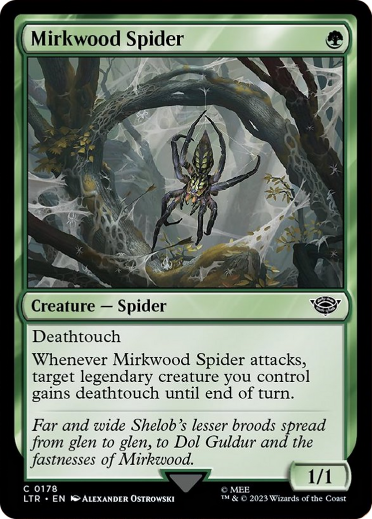 Mirkwood Spider [The Lord of the Rings: Tales of Middle-Earth] | Jomio and Rueliete's Cards and Comics