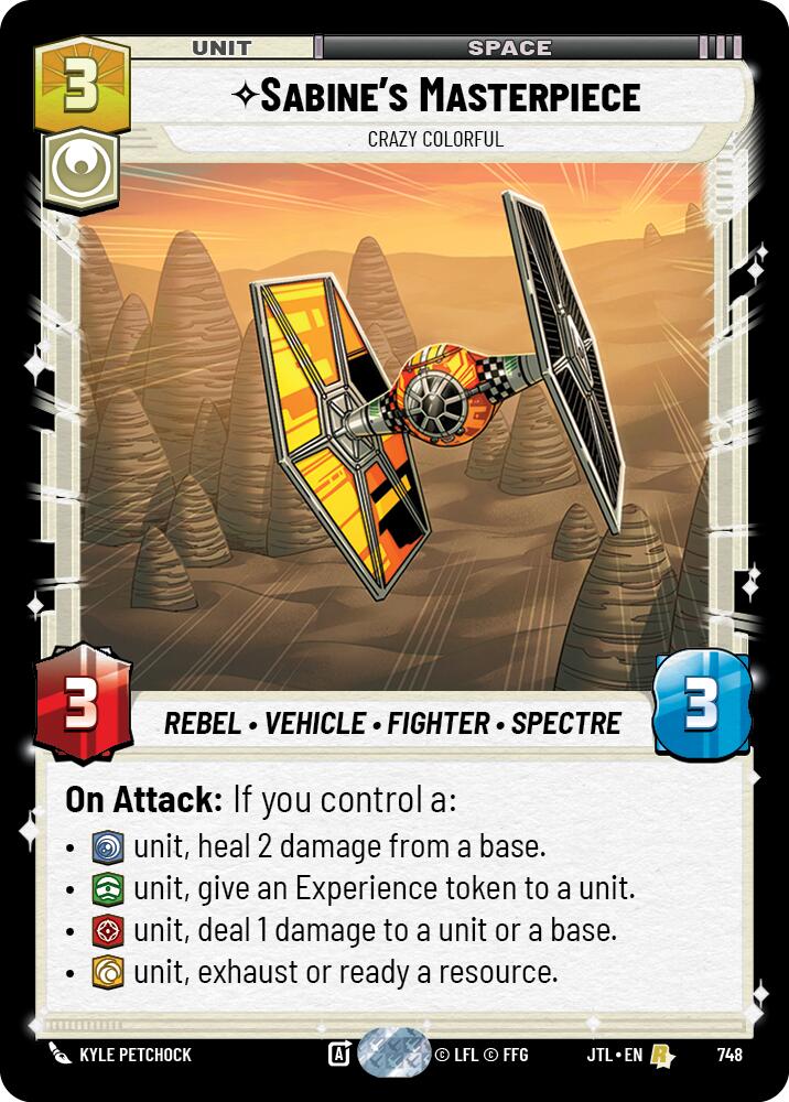 Sabine's Masterpiece - Crazy Colorful (748) (748) [Jump to Lightspeed] | Jomio and Rueliete's Cards and Comics