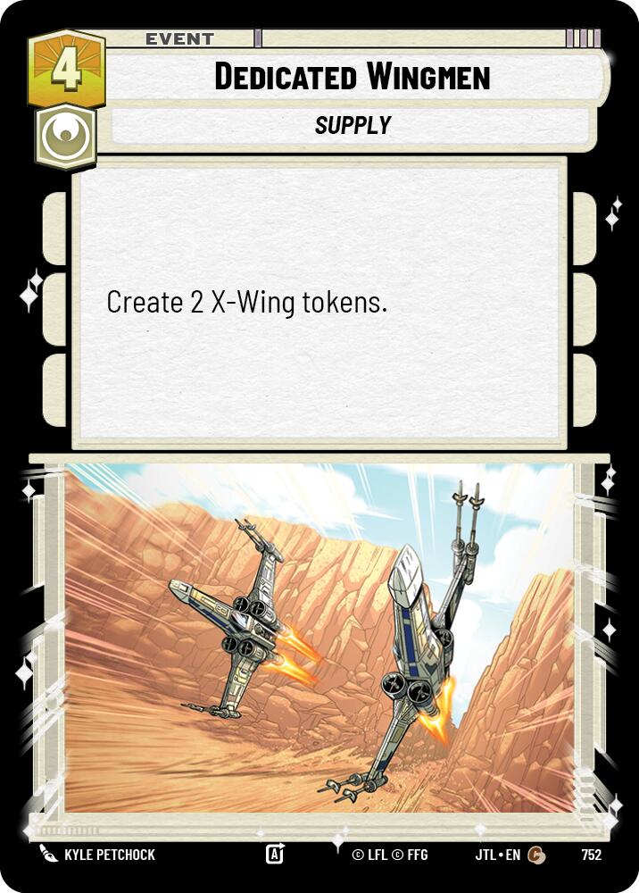 Dedicated Wingmen (752) (752) [Jump to Lightspeed] | Jomio and Rueliete's Cards and Comics