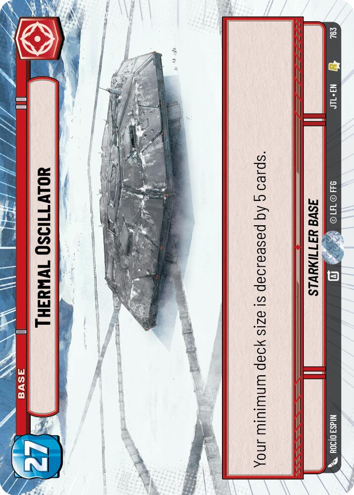 Thermal Oscillator (763) (Hyperspace Foil) (763) [Jump to Lightspeed] | Jomio and Rueliete's Cards and Comics