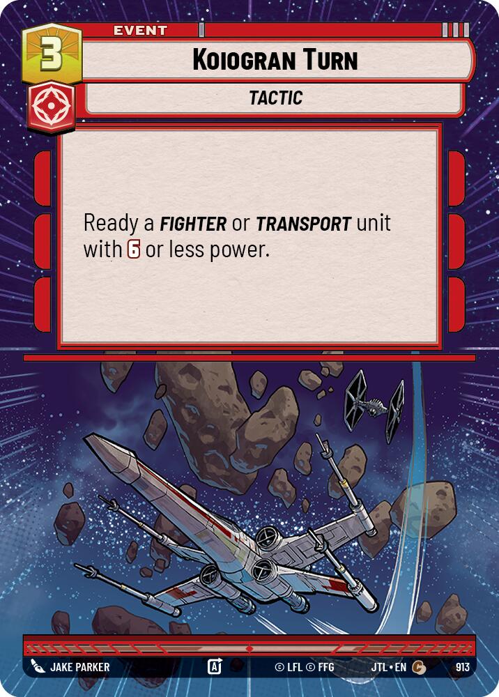 Koiogran Turn (913) (Hyperspace Foil) (913) [Jump to Lightspeed] | Jomio and Rueliete's Cards and Comics