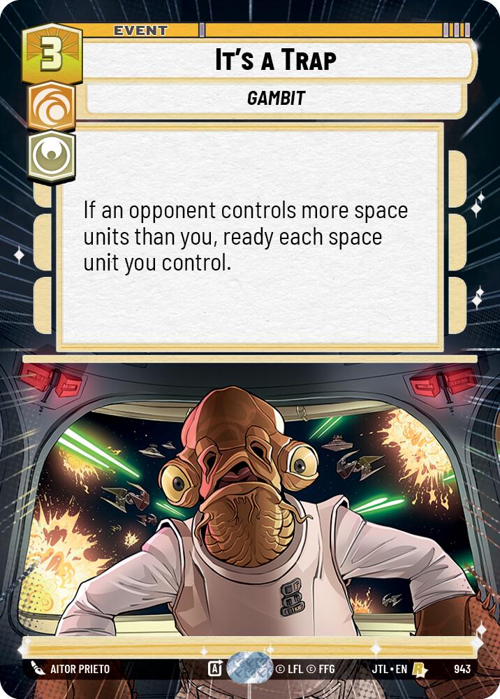 It's a Trap (943) (Hyperspace Foil) (943) [Jump to Lightspeed] | Jomio and Rueliete's Cards and Comics
