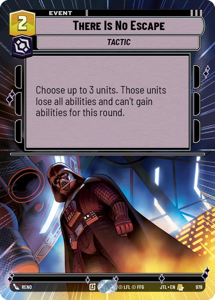 There Is No Escape (978) (Hyperspace Foil) (978) [Jump to Lightspeed] | Jomio and Rueliete's Cards and Comics