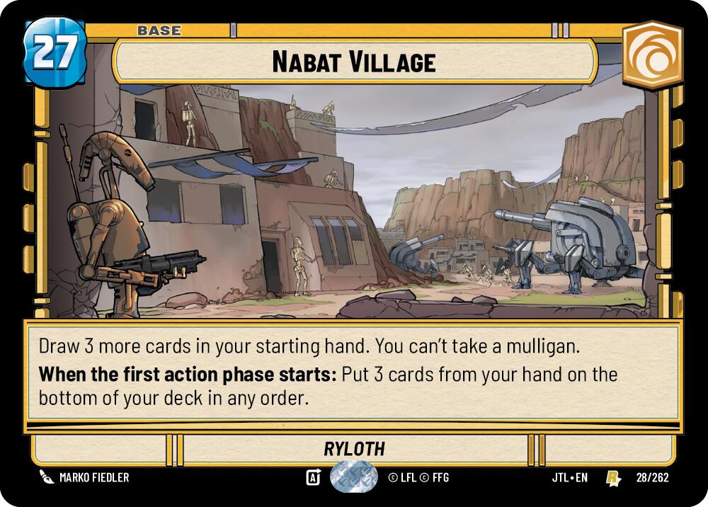 Nabat Village (028/262) (028/262) [Jump to Lightspeed] | Jomio and Rueliete's Cards and Comics