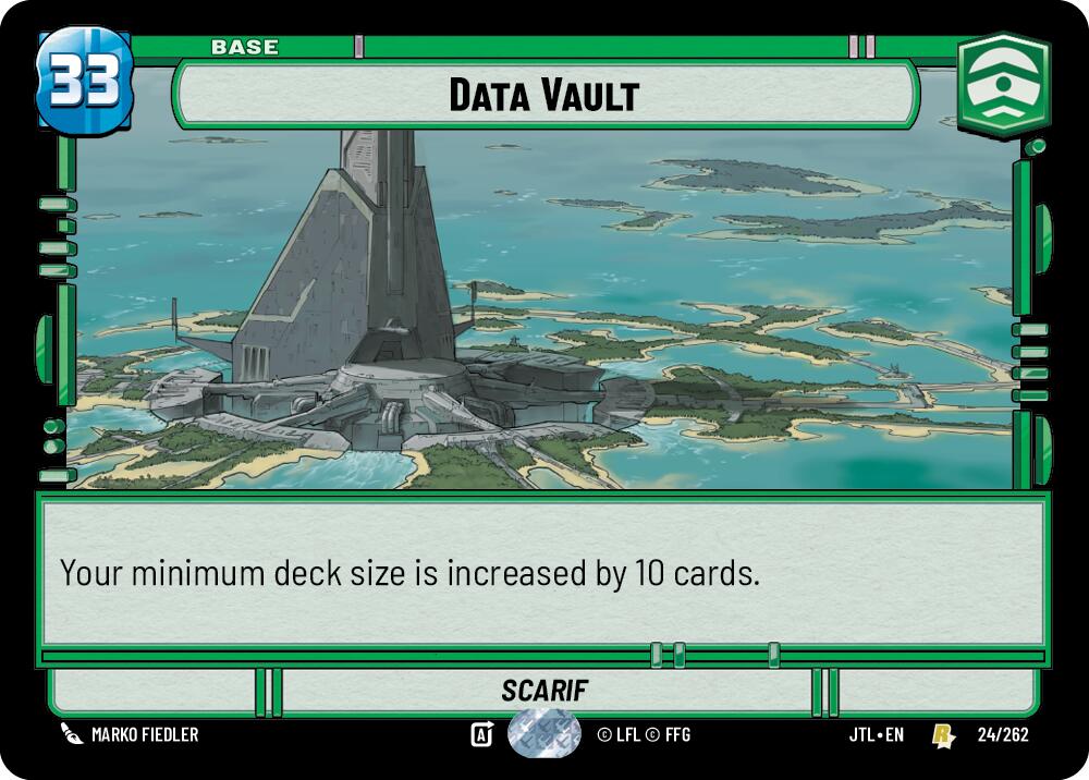 Data Vault (024/262) (024/262) [Jump to Lightspeed] | Jomio and Rueliete's Cards and Comics