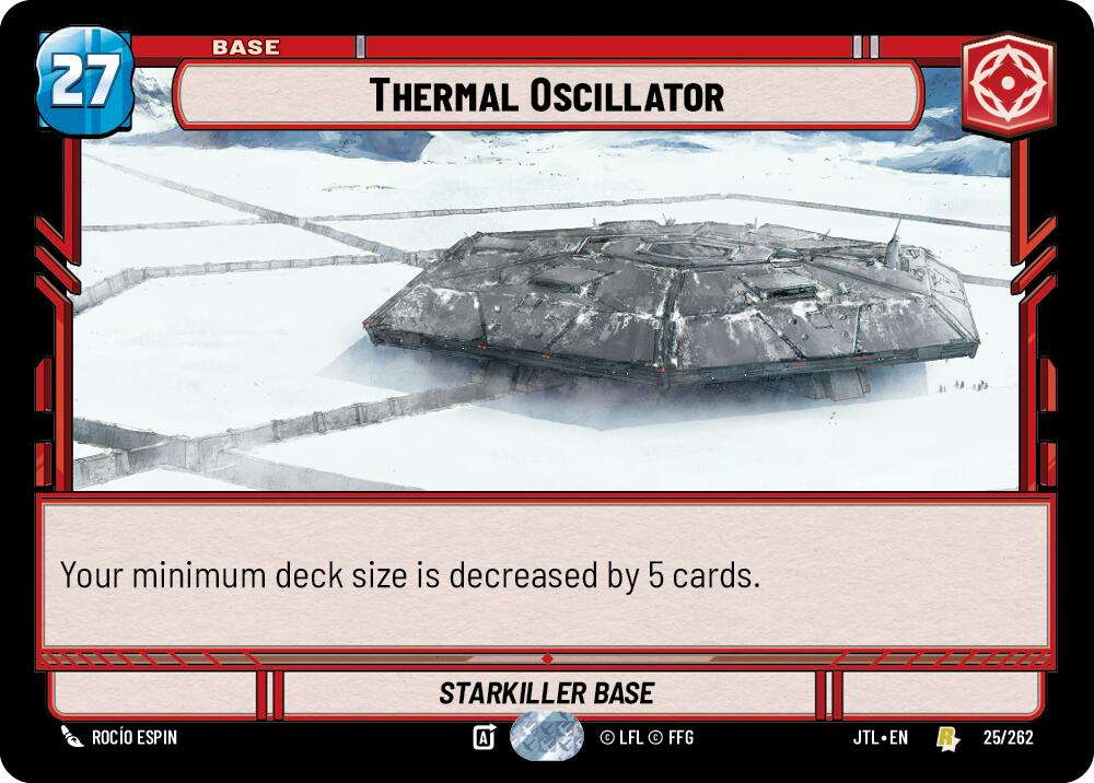 Thermal Oscillator (025/262) (025/262) [Jump to Lightspeed] | Jomio and Rueliete's Cards and Comics