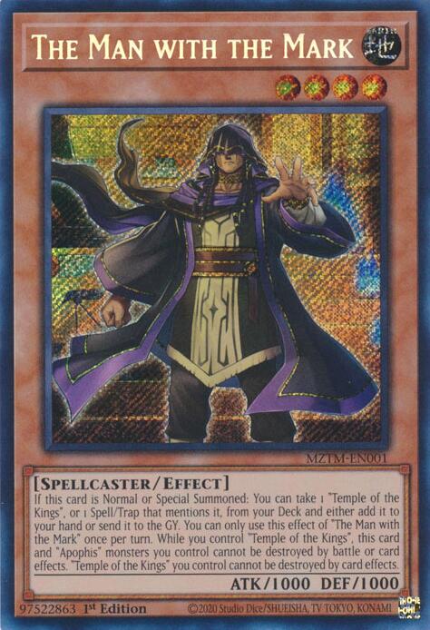 The Man with the Mark [MZTM-EN001] Secret Rare | Jomio and Rueliete's Cards and Comics