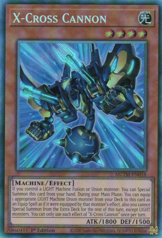 X-Cross Cannon (Collector's Rare) [MZTM-EN018] Collector's Rare | Jomio and Rueliete's Cards and Comics