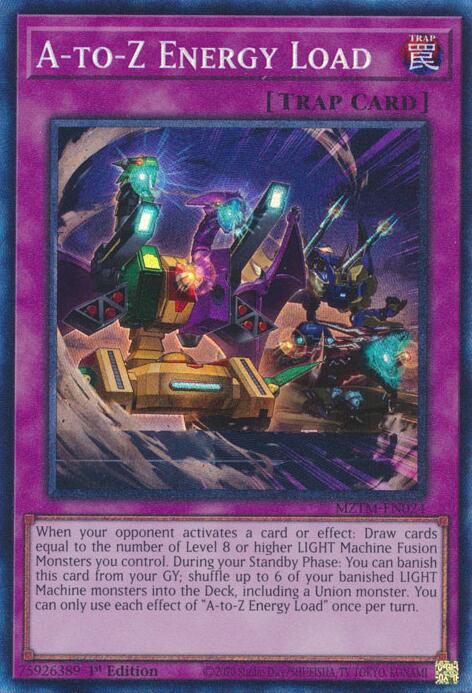 A-to-Z Energy Load (Collector's Rare) [MZTM-EN024] Collector's Rare | Jomio and Rueliete's Cards and Comics