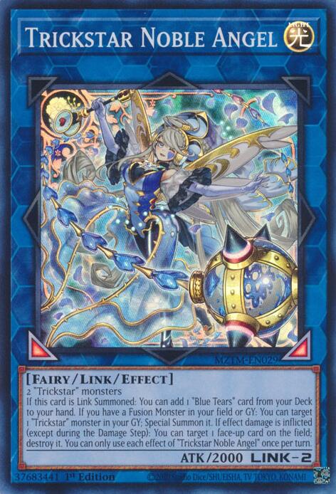 Trickstar Noble Angel [MZTM-EN029] Super Rare | Jomio and Rueliete's Cards and Comics