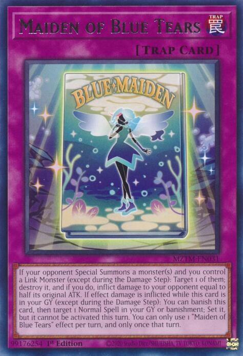 Maiden of Blue Tears [MZTM-EN031] Rare | Jomio and Rueliete's Cards and Comics