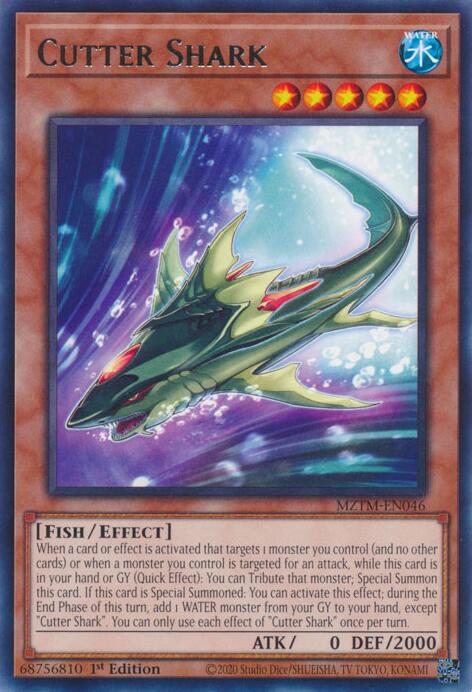 Cutter Shark [MZTM-EN046] Rare | Jomio and Rueliete's Cards and Comics