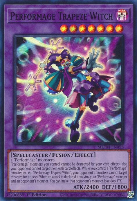 Performage Trapeze Witch [MZTM-EN053] Super Rare | Jomio and Rueliete's Cards and Comics