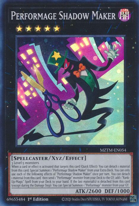 Performage Shadow Maker [MZTM-EN054] Super Rare | Jomio and Rueliete's Cards and Comics