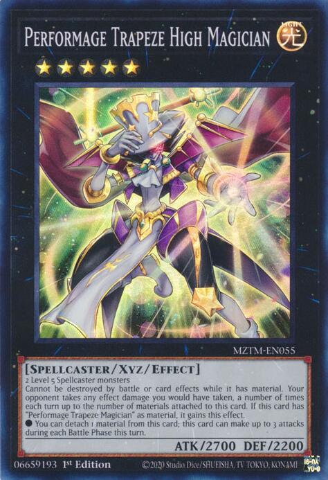 Performage Trapeze High Magician [MZTM-EN055] Super Rare | Jomio and Rueliete's Cards and Comics