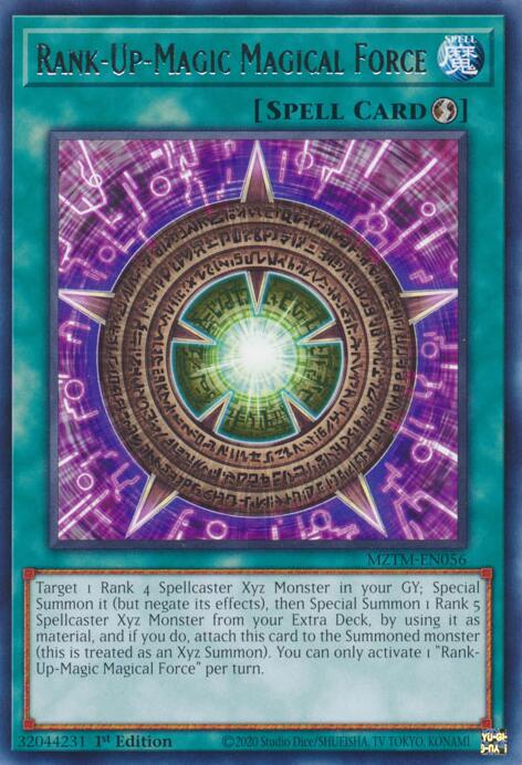 Rank-Up-Magic Magical Force [MZTM-EN056] Rare | Jomio and Rueliete's Cards and Comics