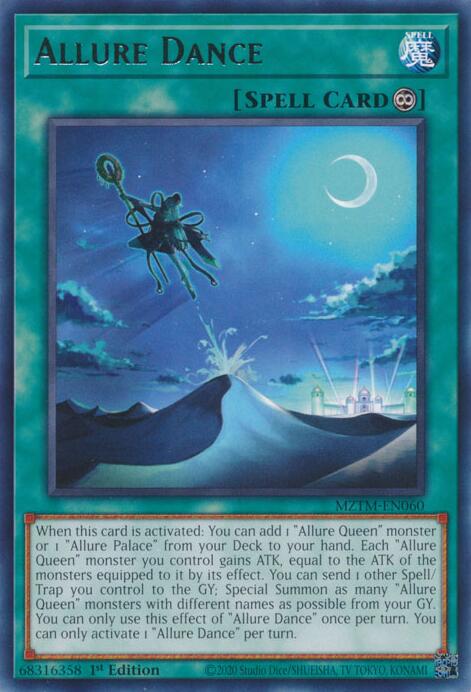 Allure Dance [MZTM-EN060] Rare | Jomio and Rueliete's Cards and Comics
