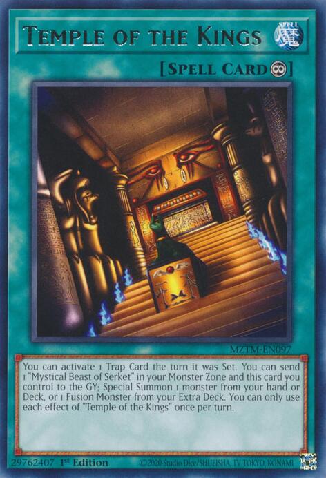 Temple of the Kings [MZTM-EN097] Rare | Jomio and Rueliete's Cards and Comics