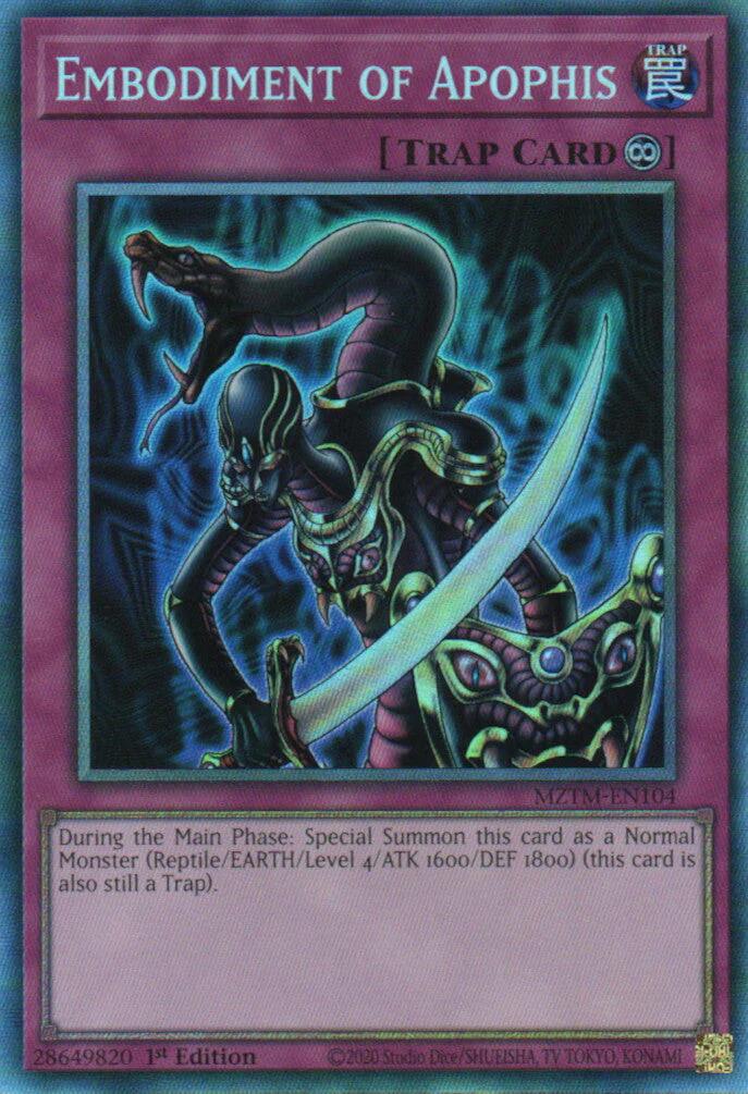 Embodiment of Apophis (Collector's Rare) [MZTM-EN104] Collector's Rare | Jomio and Rueliete's Cards and Comics