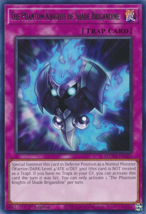 The Phantom Knights of Shade Brigandine [MZTM-EN107] Rare | Jomio and Rueliete's Cards and Comics