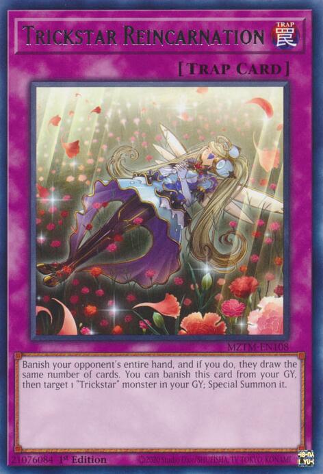 Trickstar Reincarnation [MZTM-EN108] Rare | Jomio and Rueliete's Cards and Comics