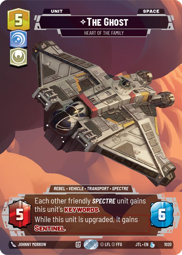 The Ghost - Heart of the Family (1020) (Prestige) (1020) [Jump to Lightspeed] | Jomio and Rueliete's Cards and Comics