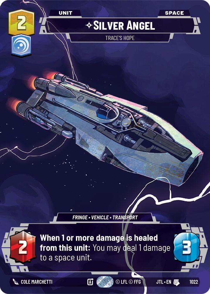 Silver Angel - Trace's Hope (1022) (Prestige) (1022) [Jump to Lightspeed] | Jomio and Rueliete's Cards and Comics