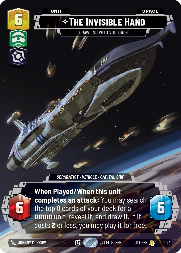 The Invisible Hand - Crawling With Vultures (1024) (Prestige) (1024) [Jump to Lightspeed] | Jomio and Rueliete's Cards and Comics