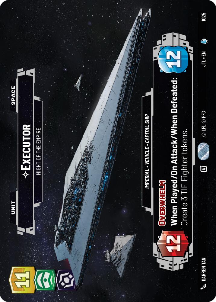 Executor - Might of the Empire (1025) (Prestige) (1025) [Jump to Lightspeed] | Jomio and Rueliete's Cards and Comics