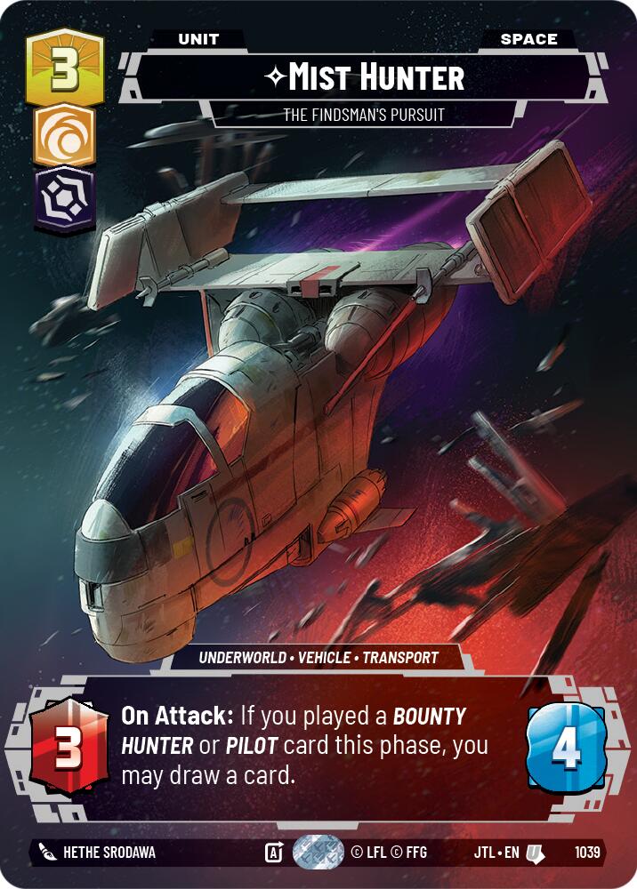 Mist Hunter - The Findsman's Pursuit (1039) (Prestige) (1039) [Jump to Lightspeed] | Jomio and Rueliete's Cards and Comics